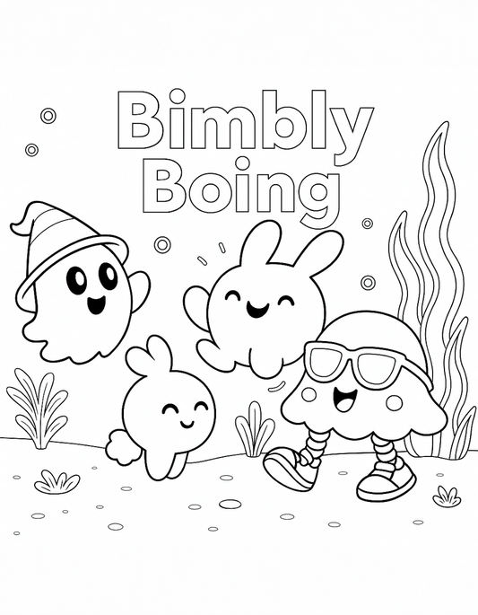 (FREE) Coloring page Bimbly Boing